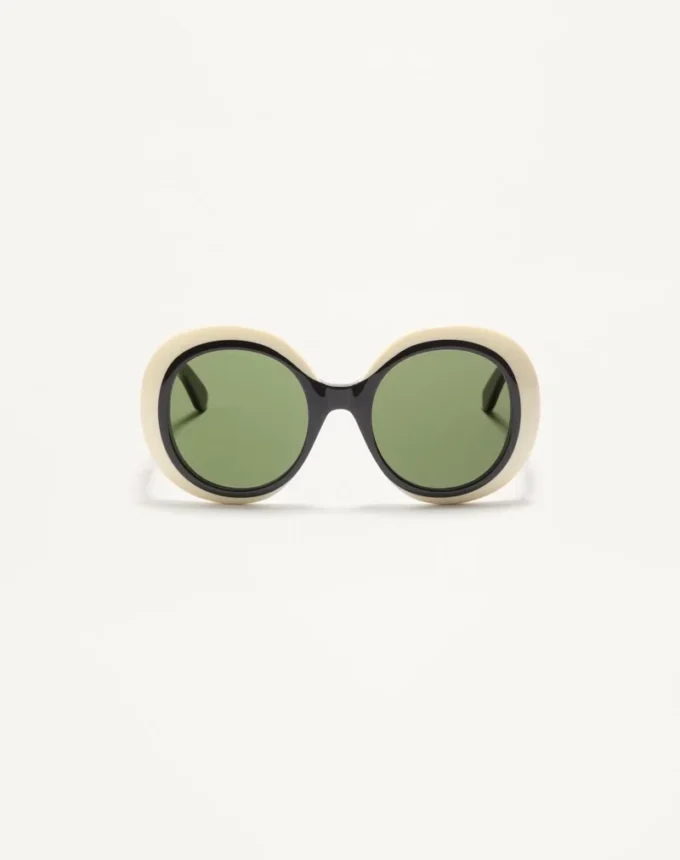 Dramatic Round 1960s Acetate Eyewear