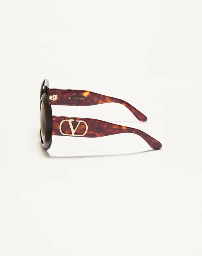 Dramatic Round 1960s Acetate Eyewear