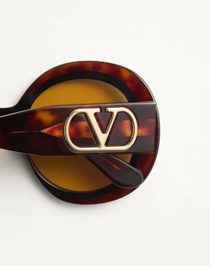 Dramatic Round 1960s Acetate Eyewear