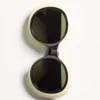 Dramatic Round 1960s Acetate Eyewear