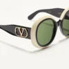 Dramatic Round 1960s Acetate Eyewear