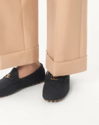 Driver Fastaway Loafer In Deerskin Suede