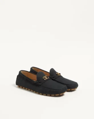 Driver Fastaway Loafer In Deerskin Suede