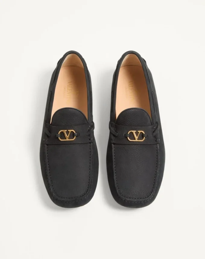 Driver Fastaway Loafer In Deerskin Suede