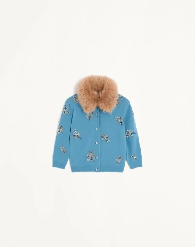 Embroidered Cardigan