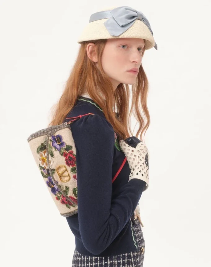 Embroidered Cardigan