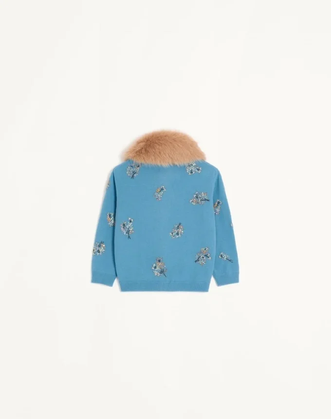 Embroidered Cardigan