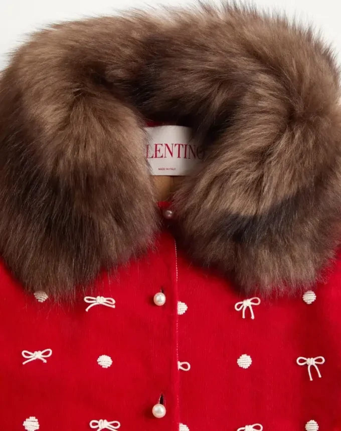 Embroidered Cardigan