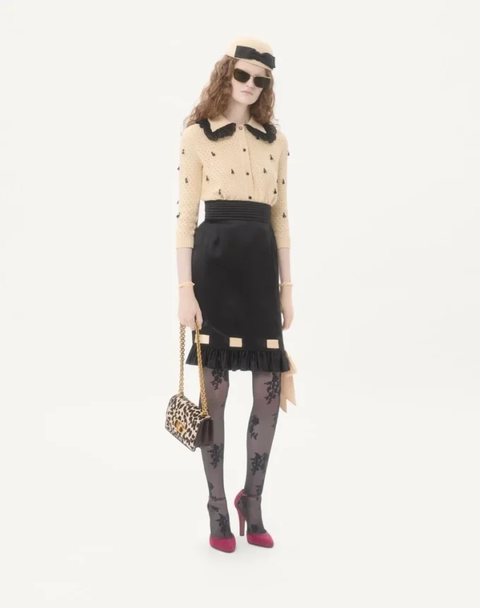 Embroidered Cotton Cardigan