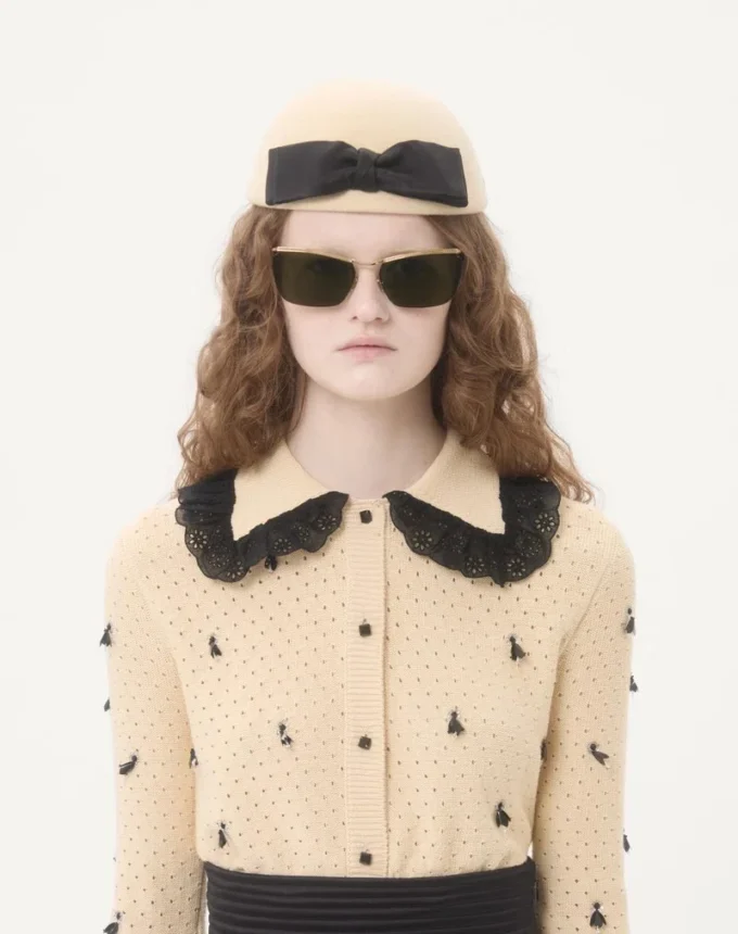 Embroidered Cotton Cardigan