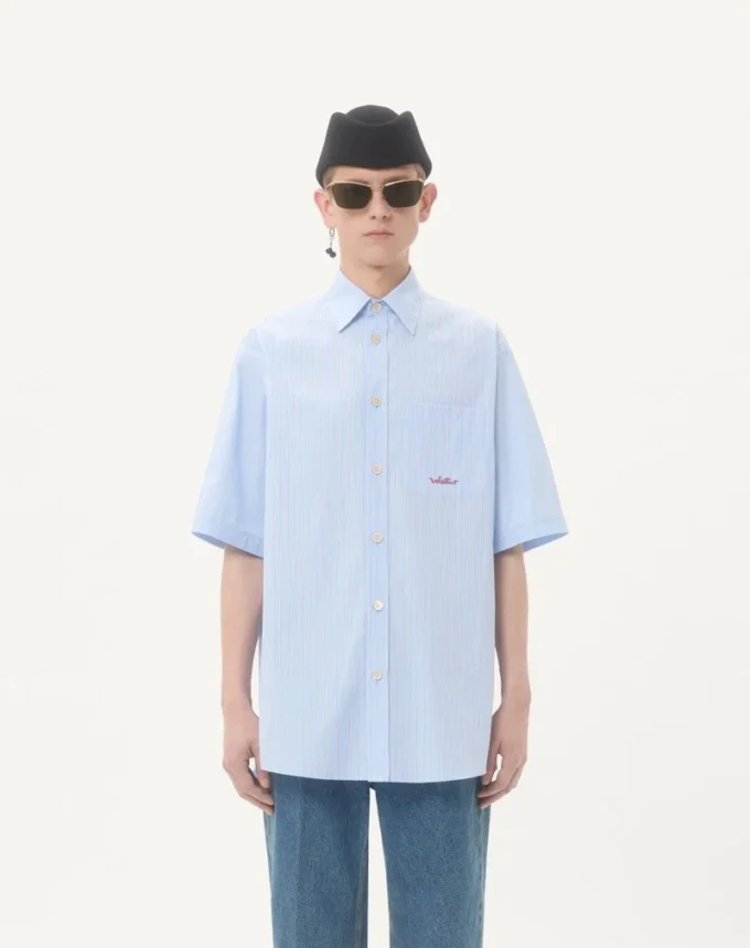 Embroidered Cotton Shirt