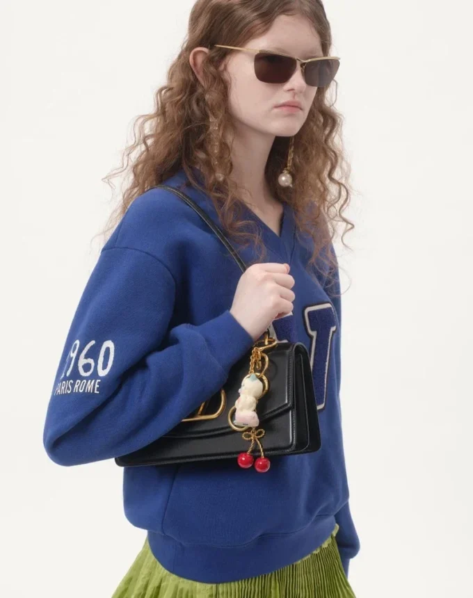 Embroidered Cotton Sweatshirt Embroidered Cotton Sweatshirt