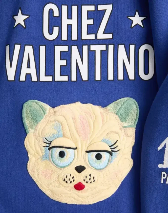 Embroidered Cotton Sweatshirt Embroidered Cotton Sweatshirt