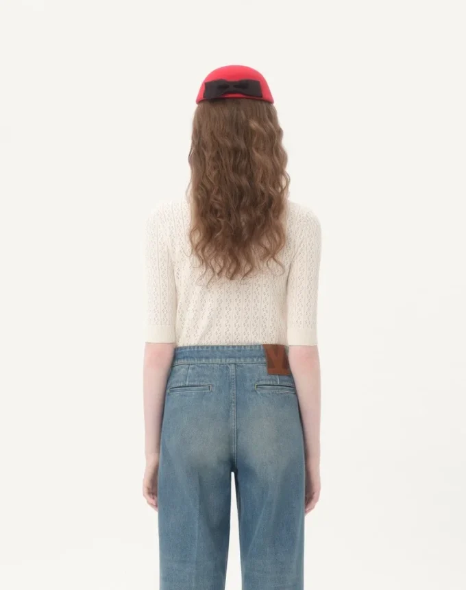 Embroidered Cotton Top