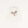 Embroidered Mohair Wool Jumper