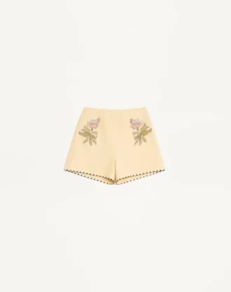 Embroidered Shorts