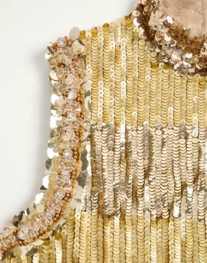 Embroidered Tulle Illusione Midi Dress Embroidered Tulle Illusione Midi Dress