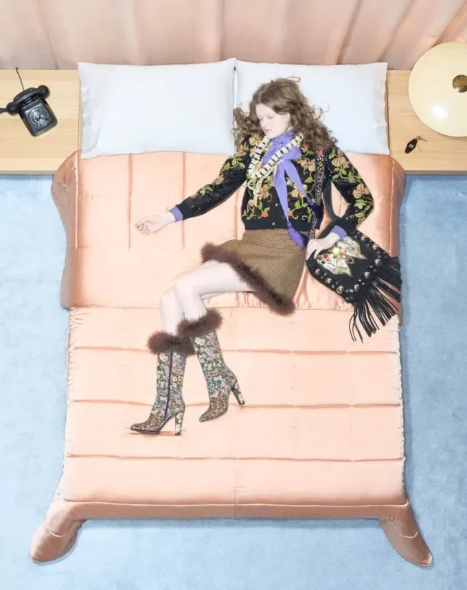 Embroidered Wool Cardigan