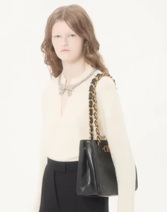 Embroidered Wool Jumper