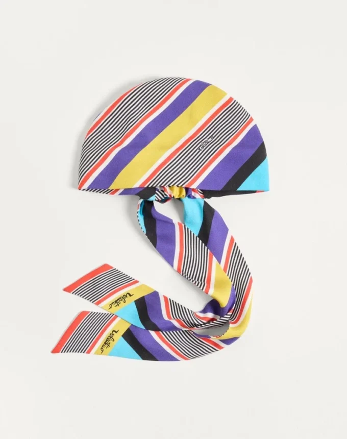 Escape Headband In Cotton And Silk