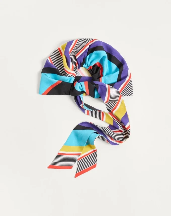 Escape Headband In Cotton And Silk