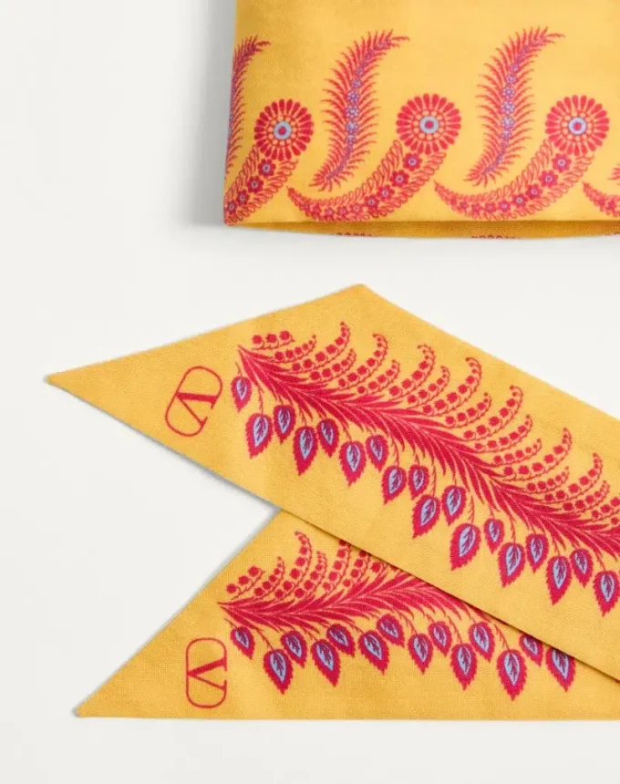 Escape Headband In Cotton And Silk