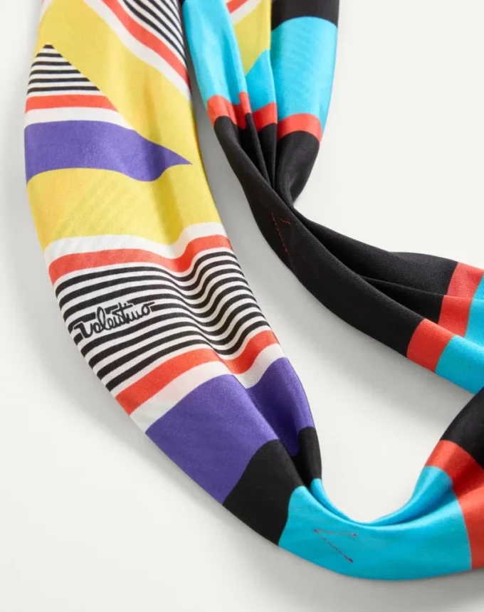 Escape Headband In Cotton And Silk