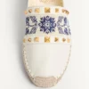 Espadrille In Nappa With Grape Embroidery 20Mm Espadrille In Nappa With Grape Embroidery 20Mm