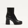 Fawcette Platform Ankle Boot In Calfskin 90Mm