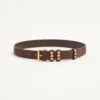 Flaneuse Belt In Suede 30 mm