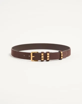Flaneuse Belt In Suede 30 mm