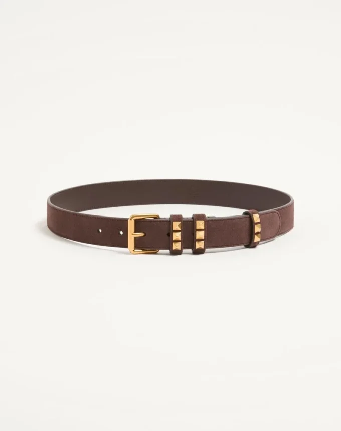 Flaneuse Belt In Suede 30 mm