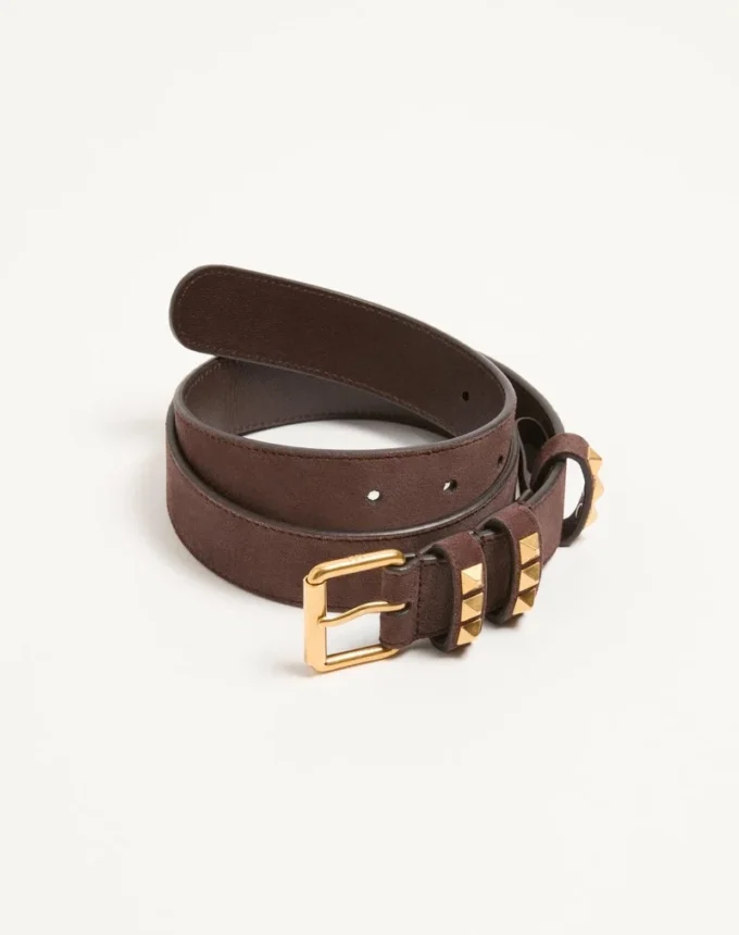 Flaneuse Belt In Suede 30 mm