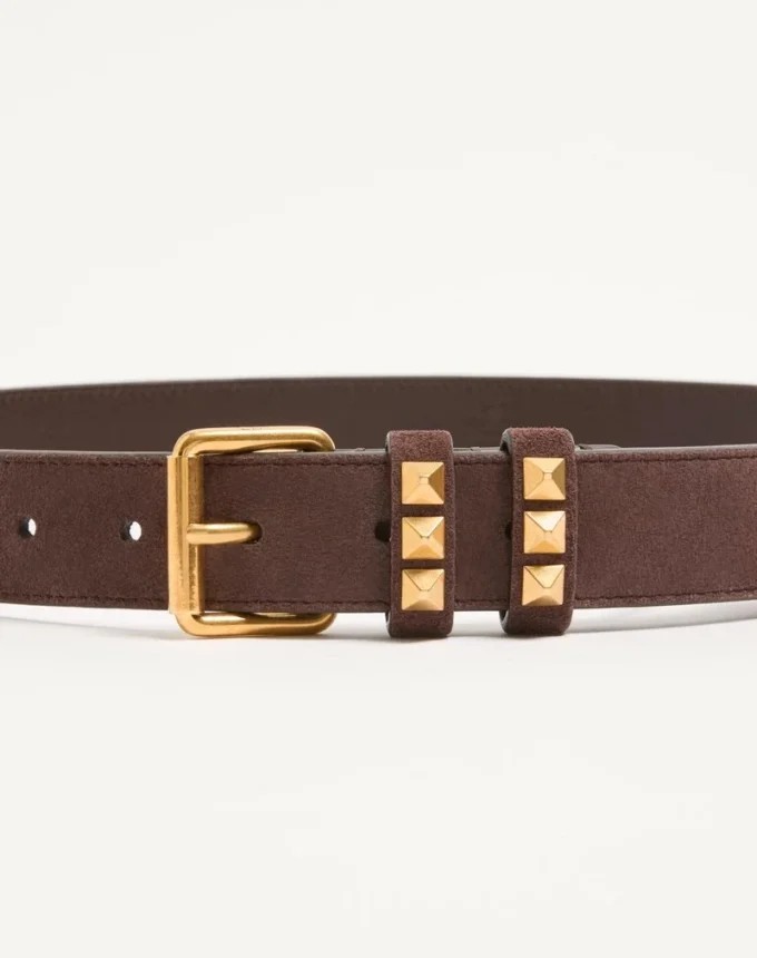 Flaneuse Belt In Suede 30 mm