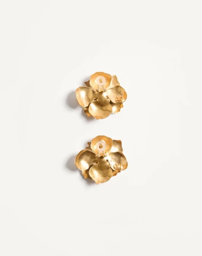 Fleur Lumineuse Metal Earring