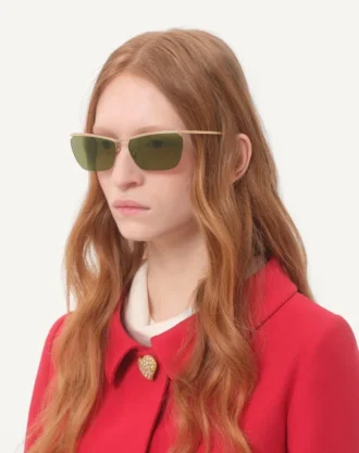 Floating Rimless Metal Glasses