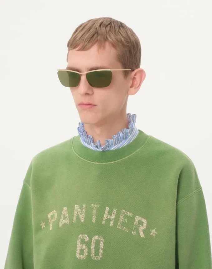 Floating Rimless Metal Glasses