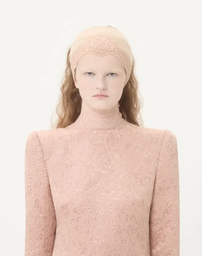 Floral Matelassé Short Dress Floral Matelassé Short Dress