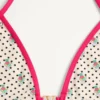 Gelatini Print Lycra Bikini With Polka Dots