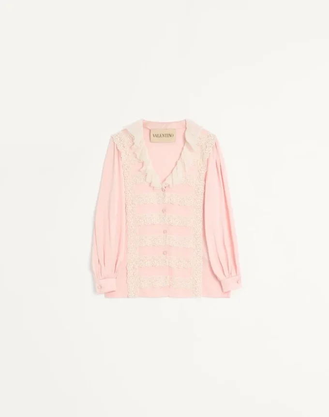 Hammered Satin Shirt