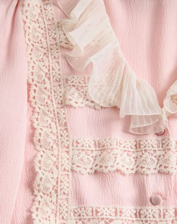 Hammered Satin Shirt