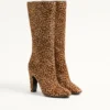 Hotty Boot in pony-effect calfskin 100mm
