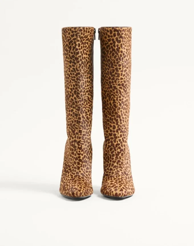 Hotty Boot in pony-effect calfskin 100mm