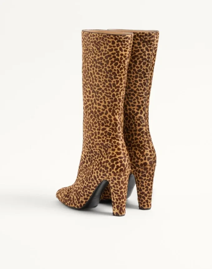 Hotty Boot in pony-effect calfskin 100mm