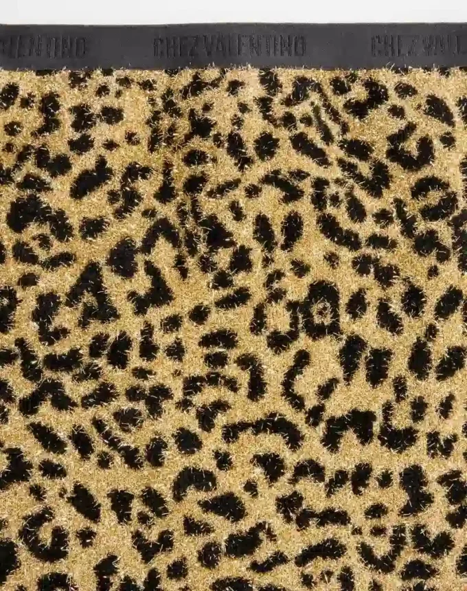 Jacquard Animal Print Lurex Knit Skirt Jacquard Animal Print Lurex Knit Skirt