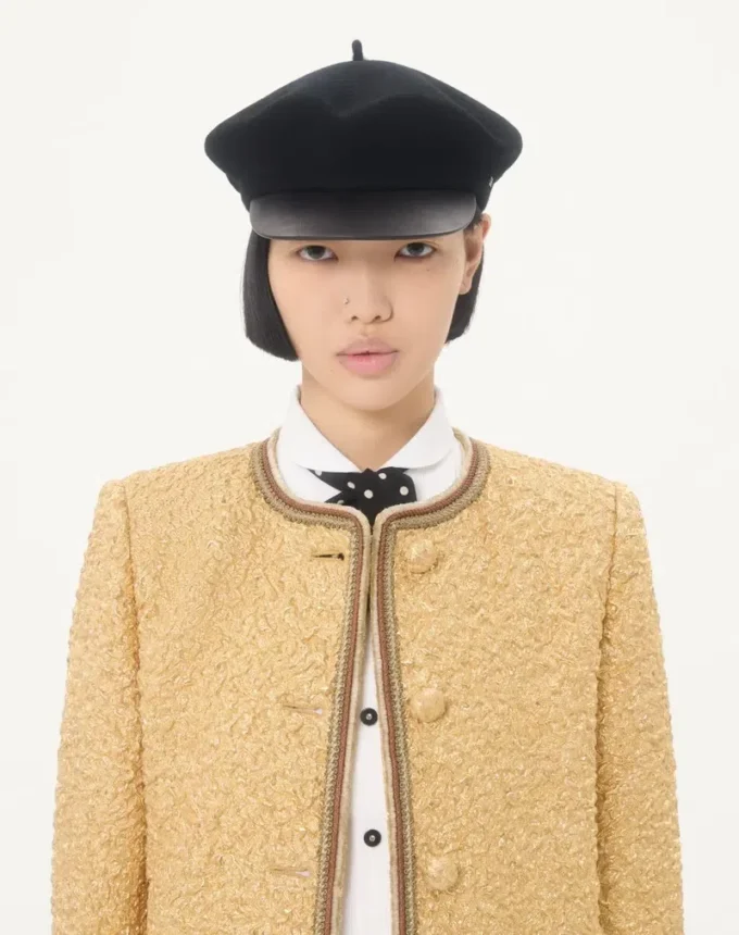 Jacquard Cloque Caban