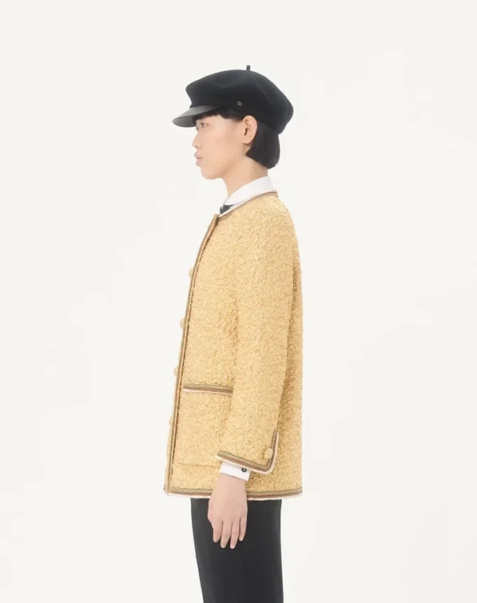 Jacquard Cloque Caban