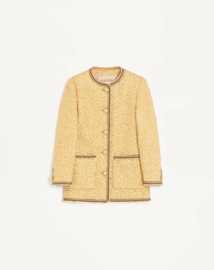 Jacquard Cloque Caban