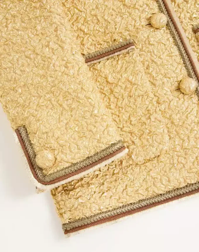 Jacquard Cloque Caban