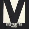 Jersey Cotton T-Shirt With Chez Valentino Print